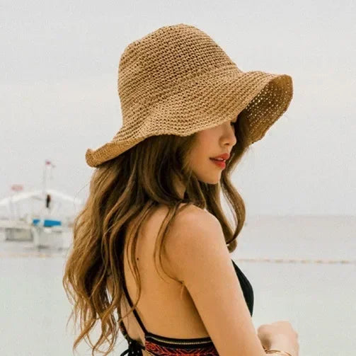 Beach Hat Female Sunscreen Cap