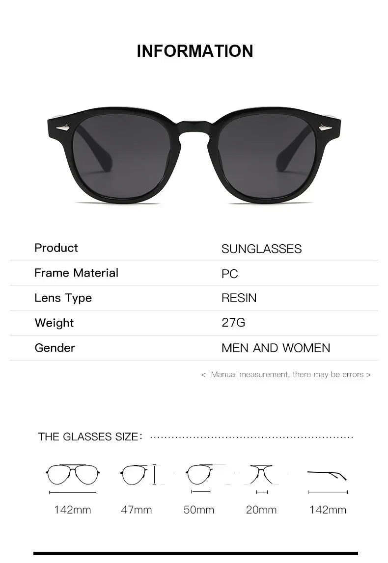 Retro Round Sunglasses
