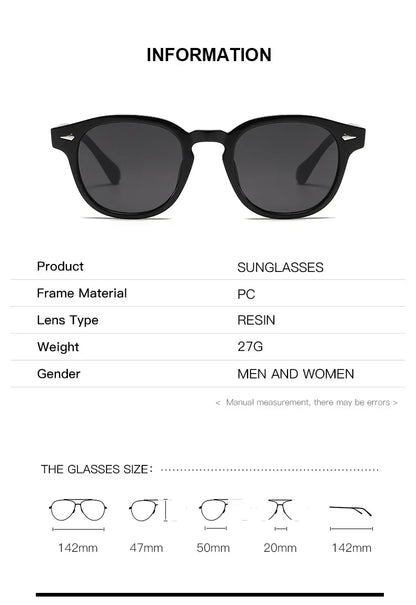 Retro Round Sunglasses