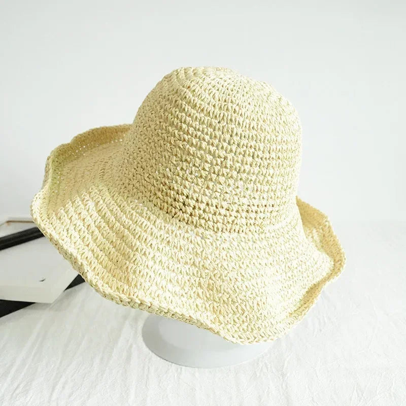 Beach Hat Female Sunscreen Cap