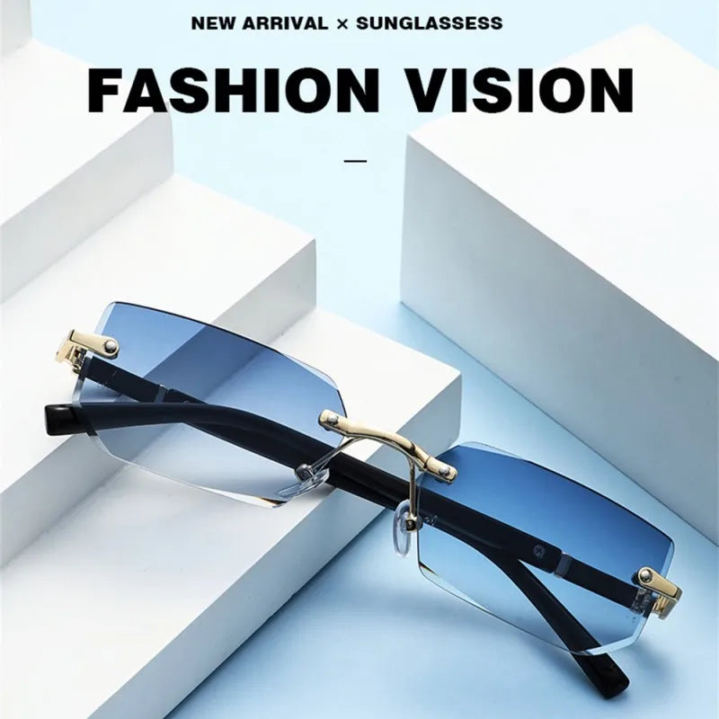 Rimless Sunglasses