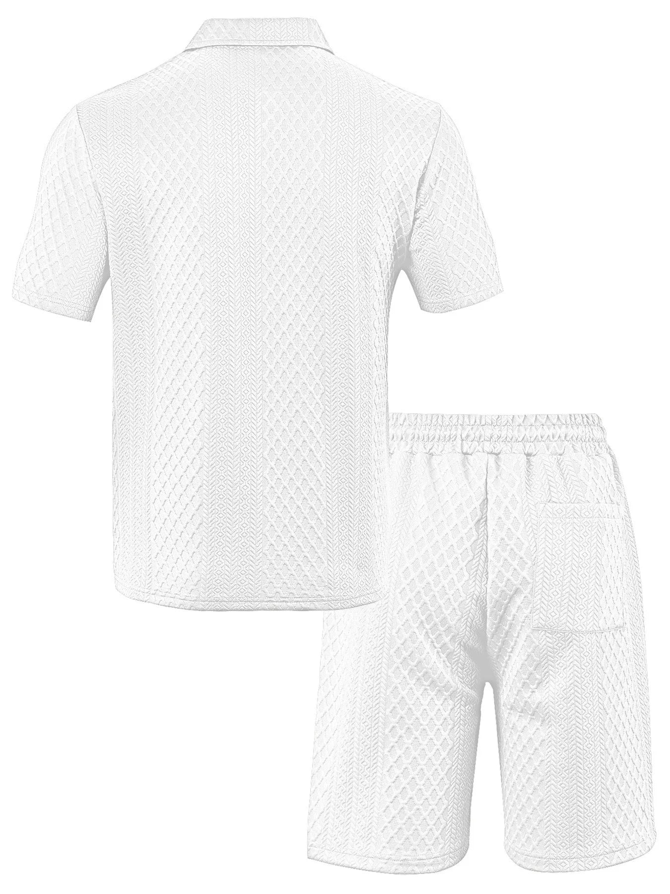 Summer Casual Sportswear Shirt And Shorts