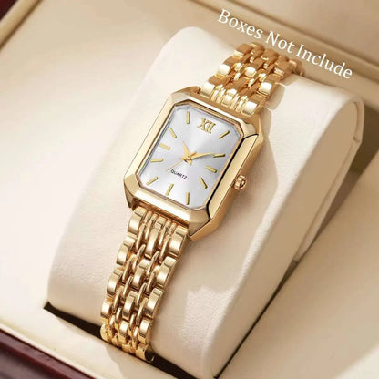 Fashion Rectangle Women Quartz Watch