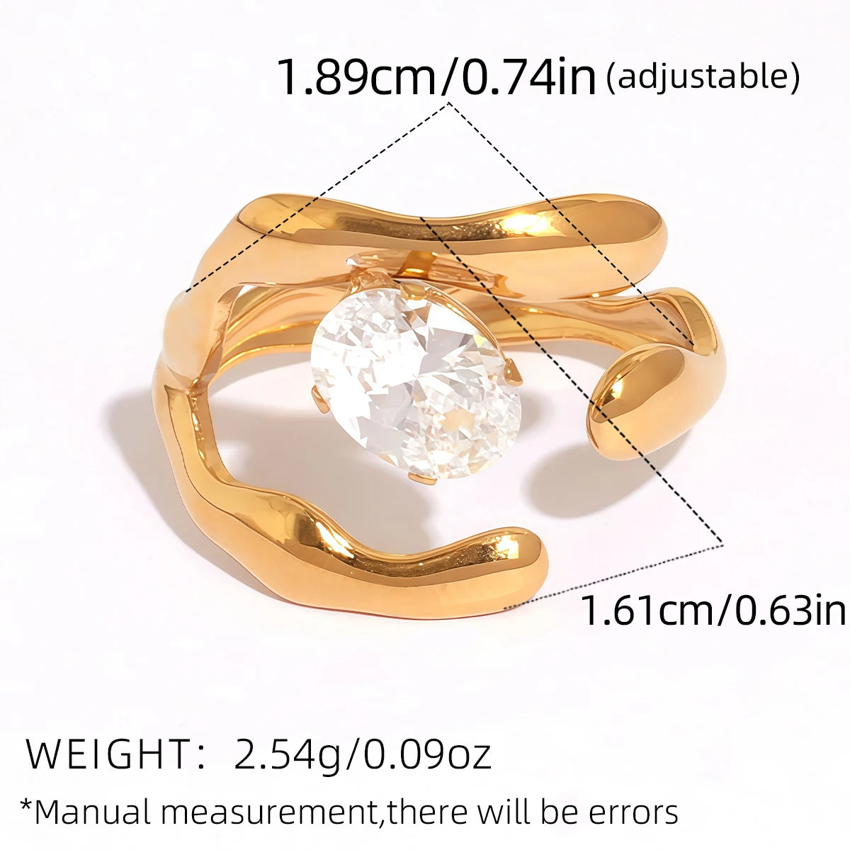 Stainless Steel Delicate Ring