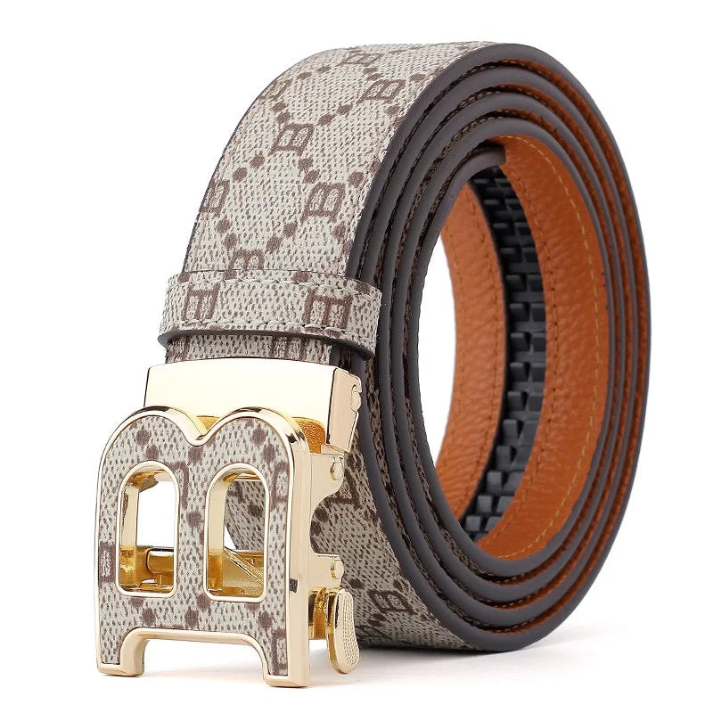 Business Men Belt Luxury