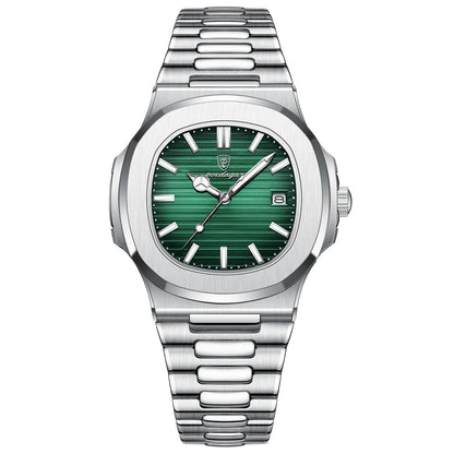 Square Luxury Men Wristwatch