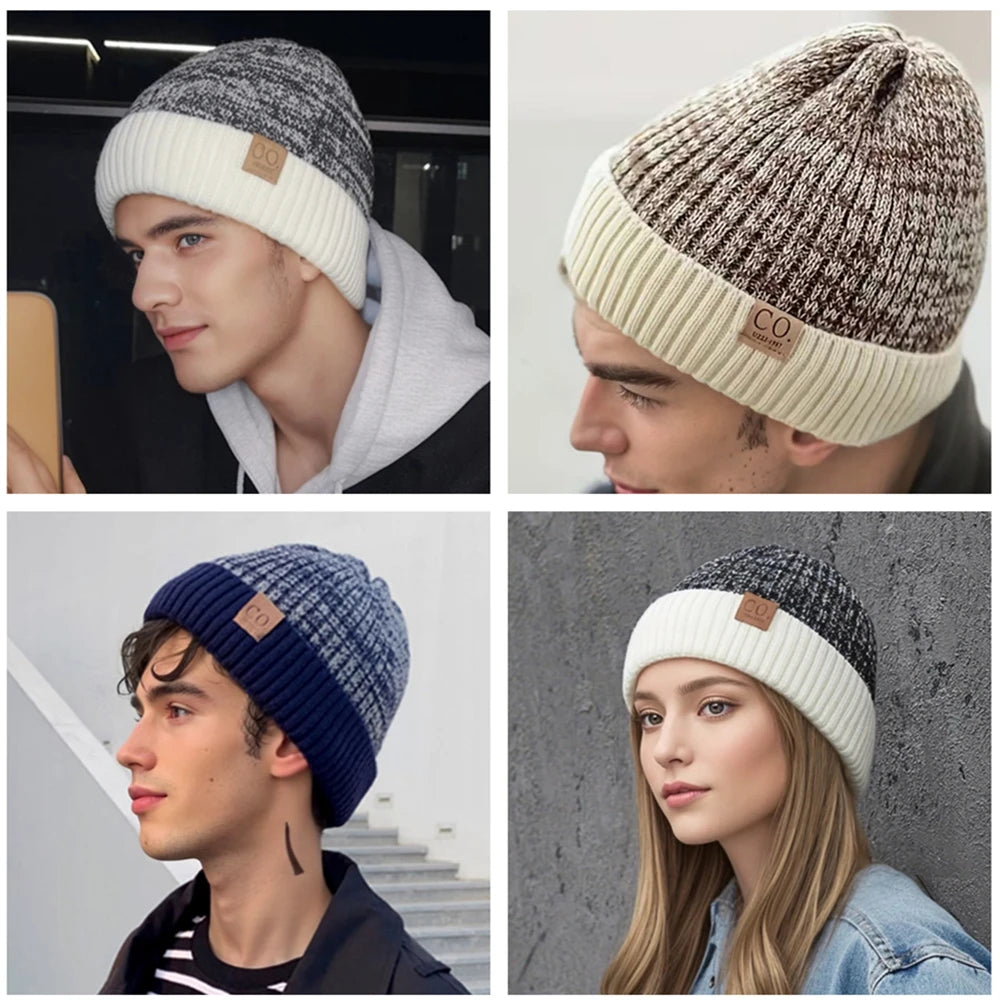 Unisex Two-Tone  Hats