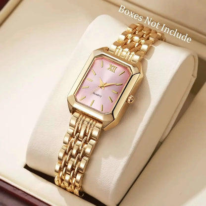 Fashion Rectangle Women Quartz Watch