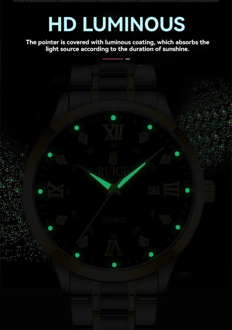 RUIGE Fashion Men's Watch