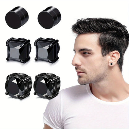 Crystal Magnetic Earrings