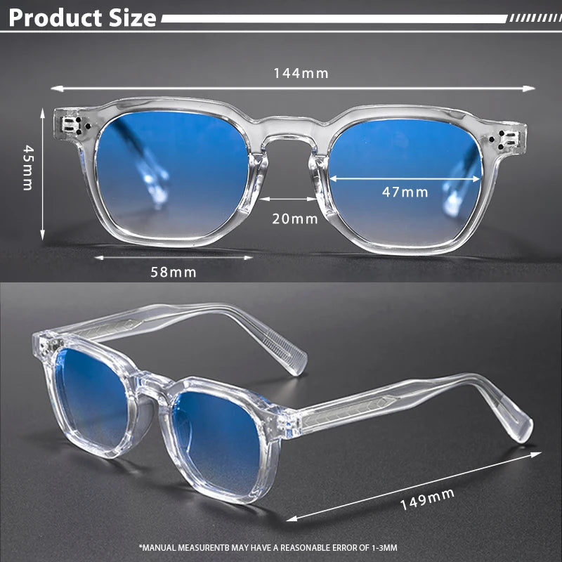 Men Sunglasses Frame Square