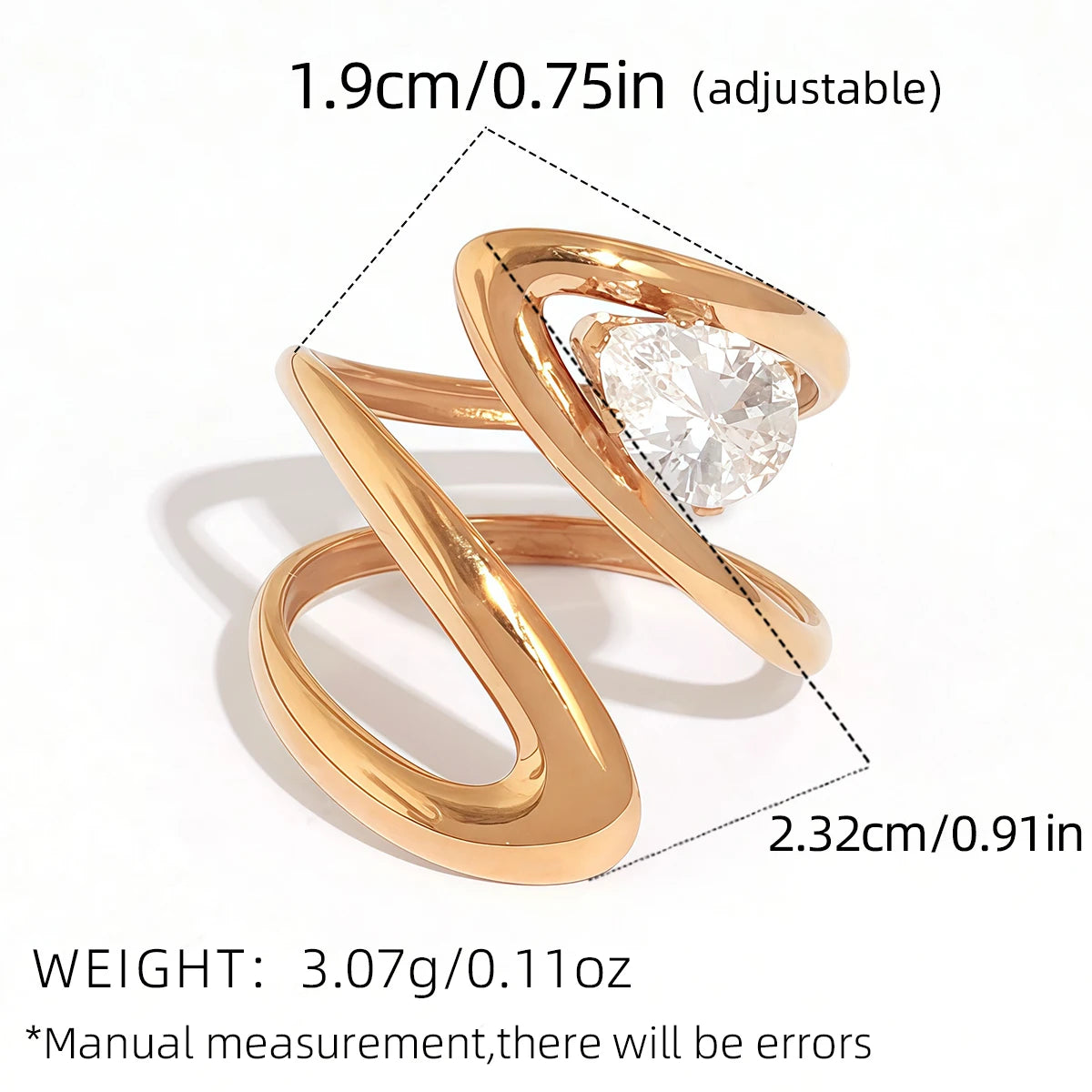Stainless Steel Delicate Ring