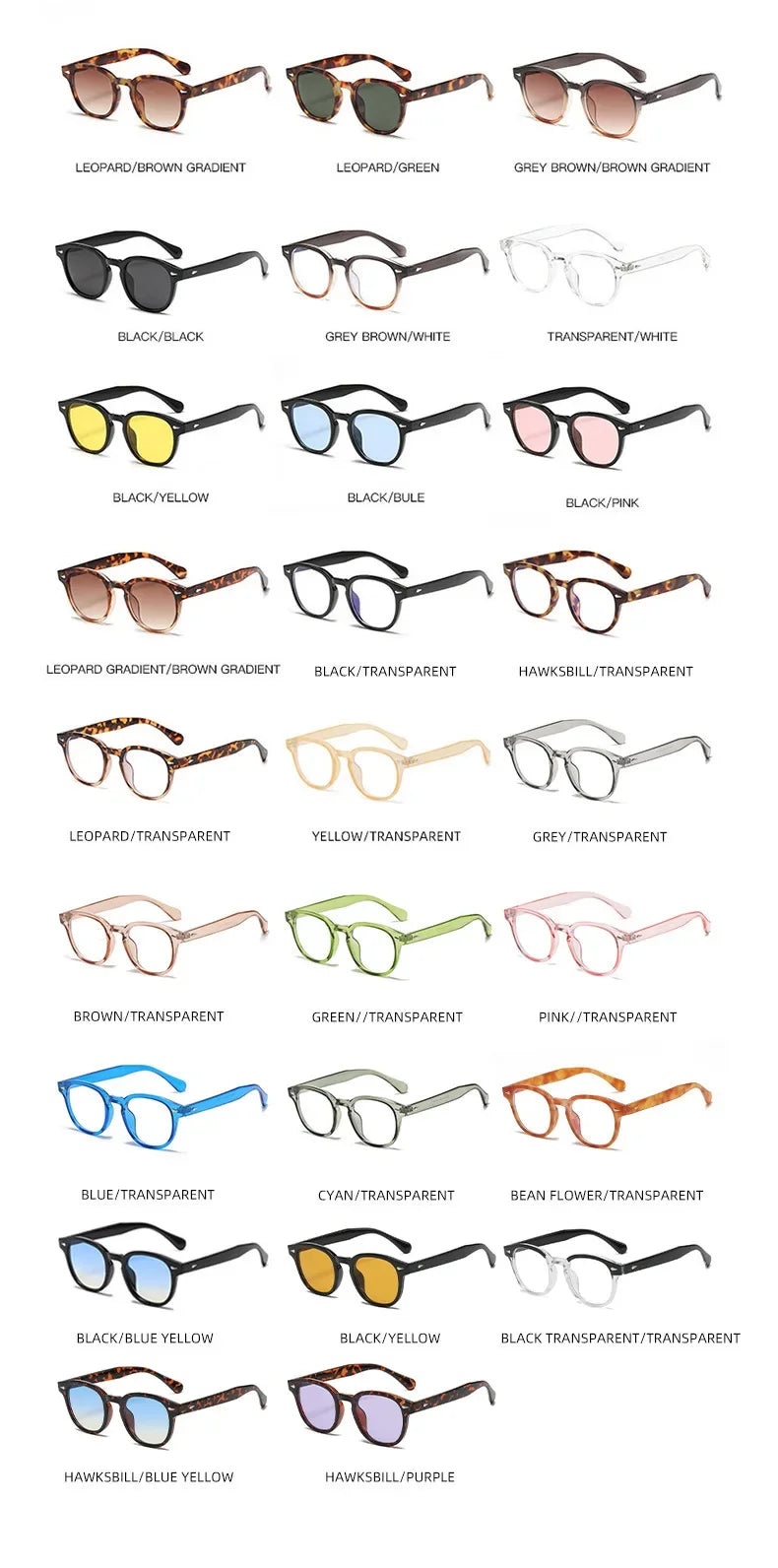 Retro Round Sunglasses