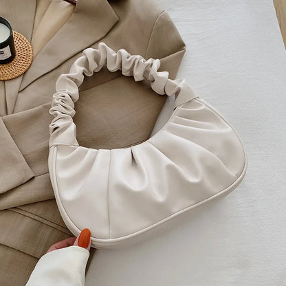 Fashion Pleated Handlebags